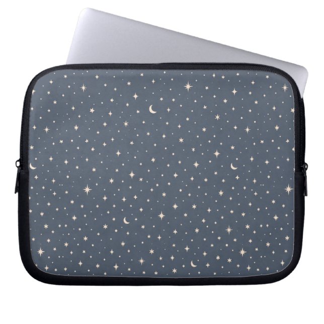 Capa Para Notebook Padrão Estético de Estrela Suave (Frente)