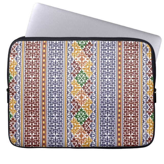 Capa Para Notebook padrão étnico elegante (Frente)