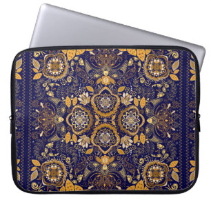 Capa Para Notebook Padrão floral de Paisley