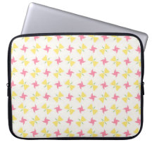 Padrão floral de roda-gigante rosa e amarelo