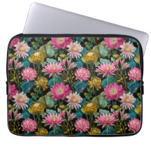 Padrão Floral Exótico Folhas Tropicais BOHO Chic 