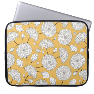 Capa Para Notebook Padrão floral sem costura. impressão com flores. T