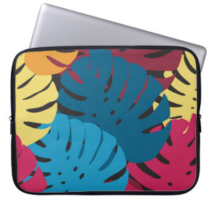 Capa Para Notebook Padrão floral sem soldadura. Fundo da luz brilhant