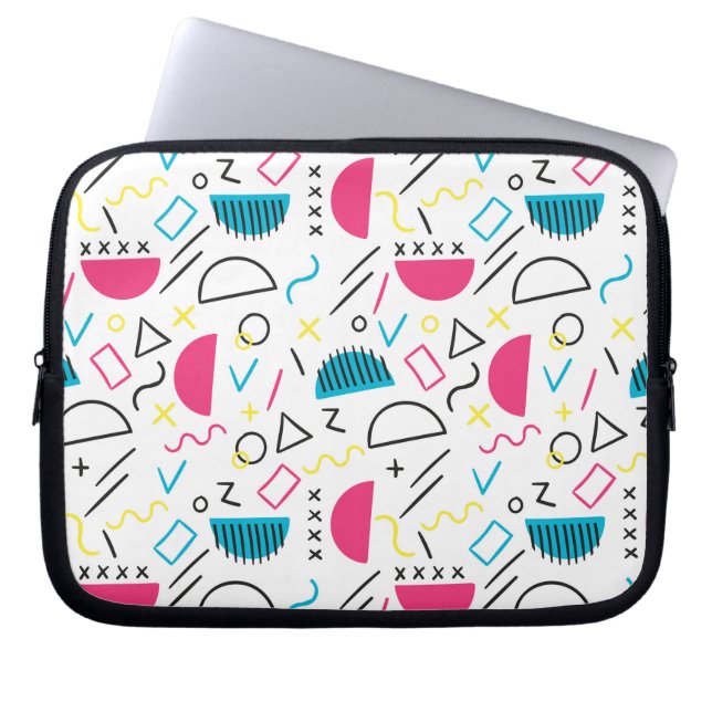 Capa Para Notebook Padrão Geométrico 5 (Frente)