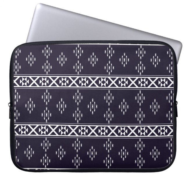 Capa Para Notebook padrão geométrico abstrato (Frente)