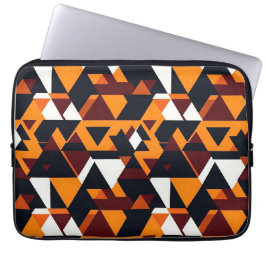 Capa Para Notebook Padrão geométrico abstrato moderno de 1-Bolsa de l