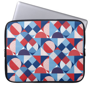 Capa Para Notebook Padrão geométrico de Verão