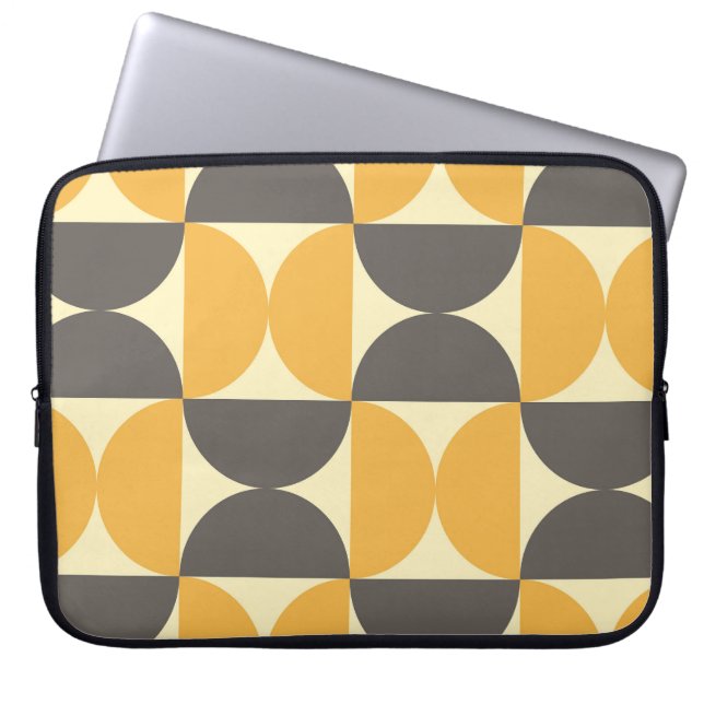 Capa Para Notebook Padrão geométrico do estilo moderno do século médi (Frente)
