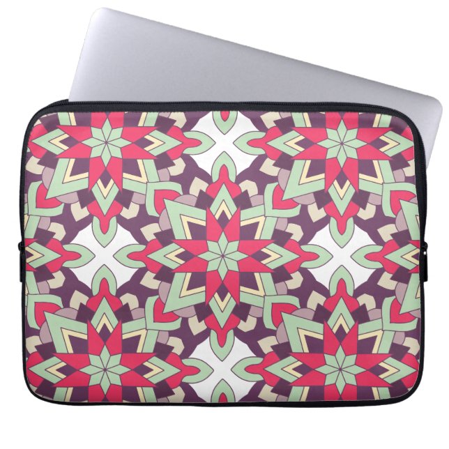 Capa Para Notebook Padrão Geométrico Moderno – Cor Mínima (Frente)