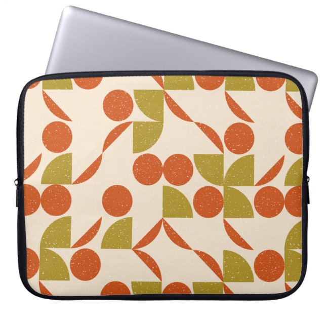 Capa Para Notebook Padrão geométrico sem costura abstrato moderno com (Frente)
