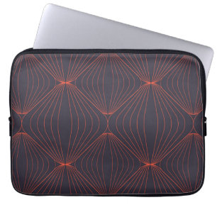 Capa Para Notebook Padrão gráfico inspirado no Natal simples e elegan