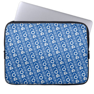 Capa Para Notebook Padrão Gráfico no Estilo Edo Kamawanu