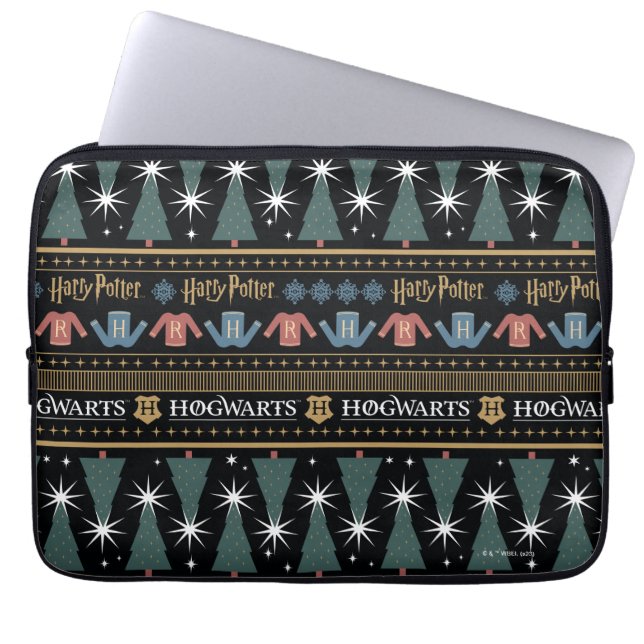 Capa Para Notebook Padrão HARRY POTTER™ Holiday Sweater (Frente)