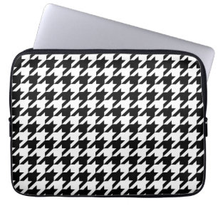 Capa Para Notebook Padrão houndstooth clássico design de verificação 