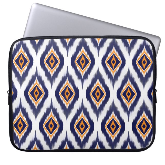Capa Para Notebook Padrão Ikat tecido mães de motif tribais étnicas (Frente)