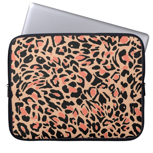 Capa Para Notebook Padrão leopardo (Frente)