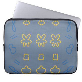 Capa Para Notebook Padrão Minimalista Kawaii Estética Pastel Fofa