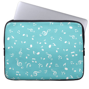 Capa Para Notebook Padrão musical