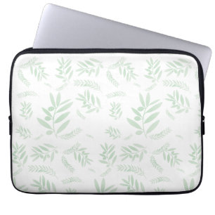 Capa Para Notebook Padrão natural do ramo da oliveira