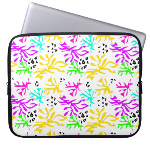 Capa Para Notebook padrão neon multicolorido abstrato