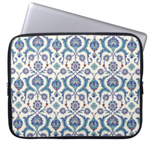 Capa Para Notebook Padrão Ornamental Floral. Costura Árabe Tradicio