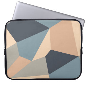 Capa Para Notebook Padrão poligonal variegado sem soldadura. multicor