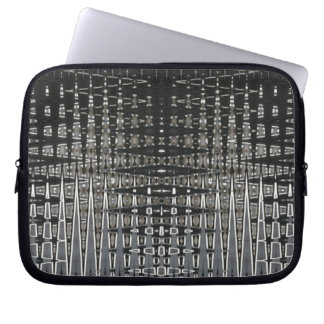 Capa Para Notebook Padrão Preto e Prata
