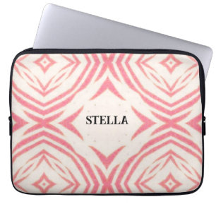 Capa Para Notebook Padrão rosa sem costura