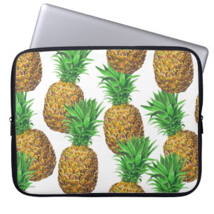 Capa Para Notebook Padrão sem costura com ananás