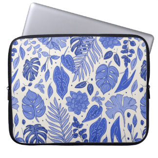 Capa Para Notebook Padrão sem costura com flores