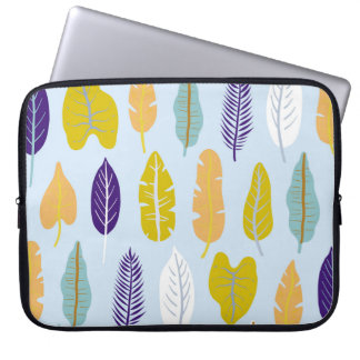 Capa Para Notebook Padrão sem costura com floresta tropical silvestre