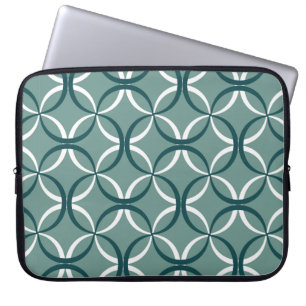 Capa Para Notebook Padrão sem costura com linhas onduladas