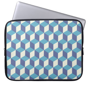 Capa Para Notebook Padrão sem soldadura Arte do cubo da Vintage, lam