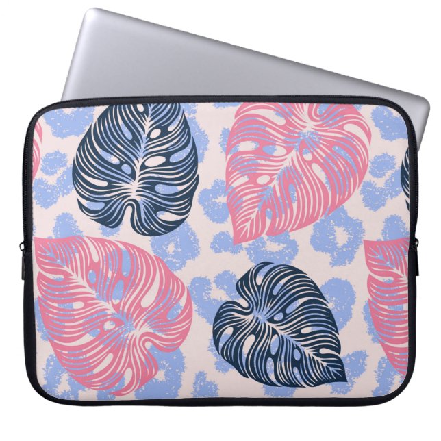 Capa Para Notebook Padrão sem soldadura da selva selvagem, fundo com  (Frente)