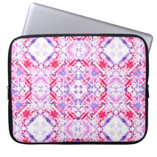 Capa Para Notebook Padrão tribal perfeito. Água bruta pintada manualm