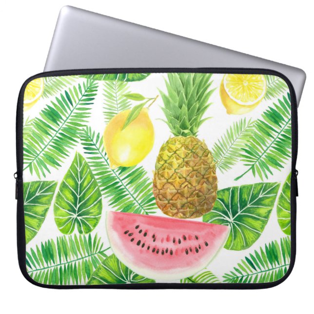 Capa Para Notebook Padrão tropical (Frente)