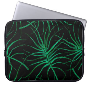 Capa Para Notebook Padrão tropical de aquarela sem costura. Soma mode