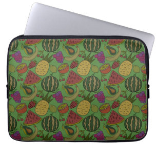 Capa Para Notebook padrão uniforme de fruta Padrão da superfície da