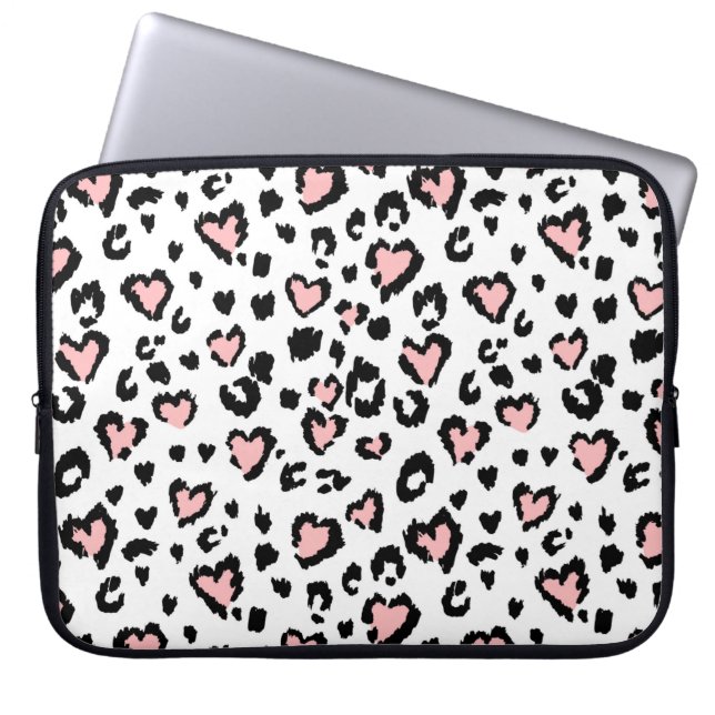 Capa Para Notebook Padrão uniforme de leopardo ou jaguar, texturizado (Frente)