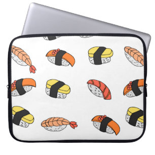 Capa Para Notebook padrão uniforme de Sushi