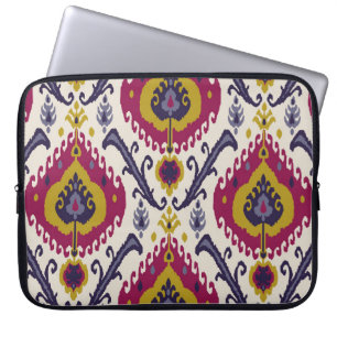 Capa Para Notebook Padrão uniforme Ikat Padrões tradicionais