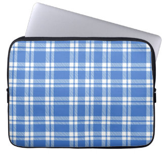 Capa Para Notebook Padrão Xadrez Azul Ginga Retrô Fofo