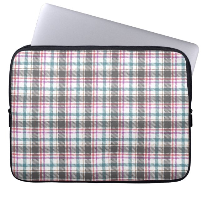 Capa Para Notebook Padrão Xadrez Clássico (Frente)