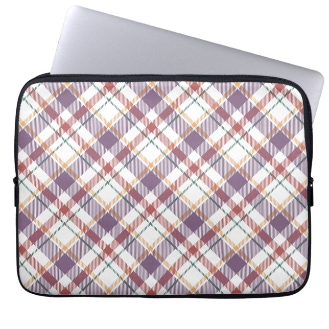 Capa Para Notebook Padrão Xadrez Clássico (Frente)