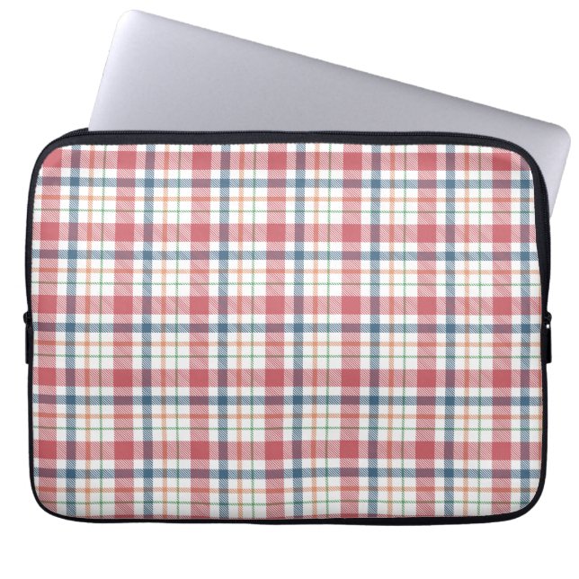 Capa Para Notebook Padrão Xadrez Clássico (Frente)