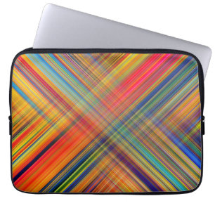 Capa Para Notebook Padrão Xadrez Colorido Kriss Kross