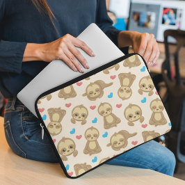Capa Para Notebook Padrões De Laminhas, Laminhas Cutas, Corações