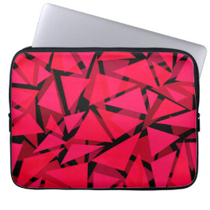 Capa Para Notebook padronizado escarlate vermelho brilhante ,geométri
