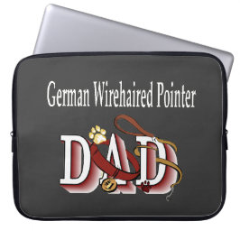 Capa Para Notebook Pai de Ponteiro Wirehaired Alemão