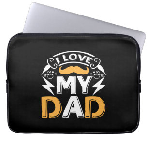 Capa Para Notebook Pai de presentes Eu Amo O Meu Pai